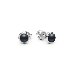 Cercei argint cu perle naturale negre DiAmanti SK25110E_B-G (Argint 925‰ 1,35 g.) Cercei argint cu perle naturale negre DiAmanti SK25110E_B-G (Argint 925‰ 1,35 g.)